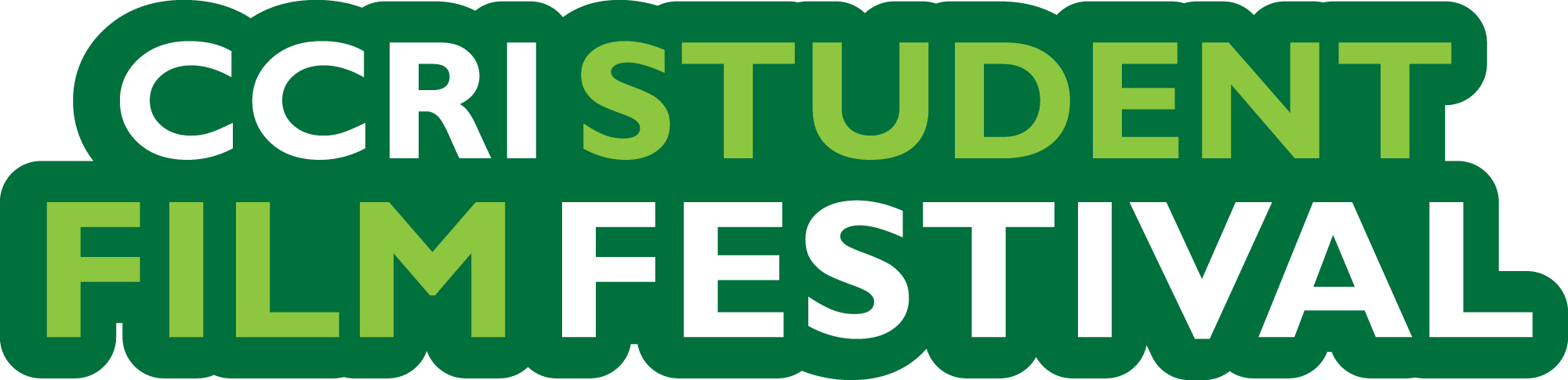 ccri student film fest green lime logo