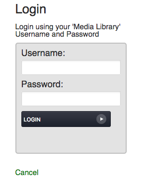 login username and password