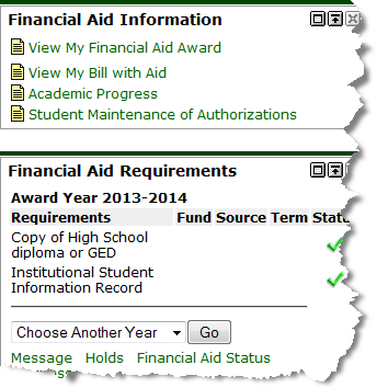image of Financial Aid channel