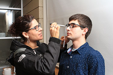 Opticianry Program students