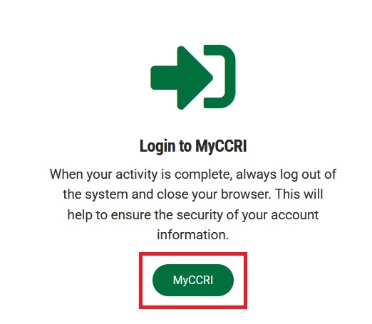 Click MyCCRI