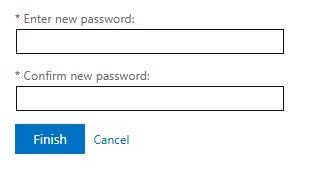 Type new password
