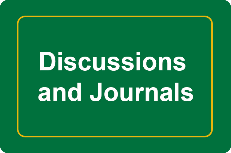 Discussions and Journals